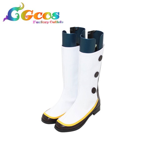 画像2: ダーリン・イン・ザ・フランキス DARLING in the FRANXX コスプレ靴 ゼロツー Code:002 コスプレブーツ コスプレ衣装 (2)