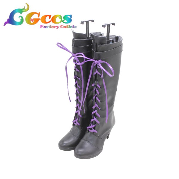 画像2: 渋谷凛 コスプレ靴 コスプレブーツ コスプレ衣装 (2)