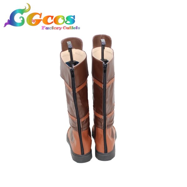 画像3: ゼルダの伝説 The Legend of Zelda コスプレ靴 リンク Link コスプレブーツ コスプレ衣装 (3)