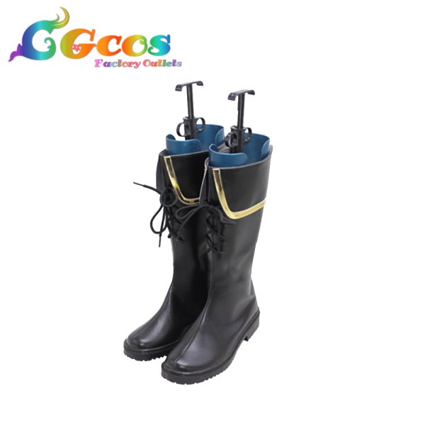 画像2: ラブライブ! サンシャイン!! コスプレ靴 Aqours HAPPY PARTY TRAIN 覚醒後 松浦果南 コスプレブーツ コスプレ衣装 (2)