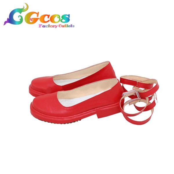 画像2: 東方Project　コスプレ靴　東方紅魔郷　レミリア・スカーレット　コスプレブーツ　コスプレ衣装 (2)