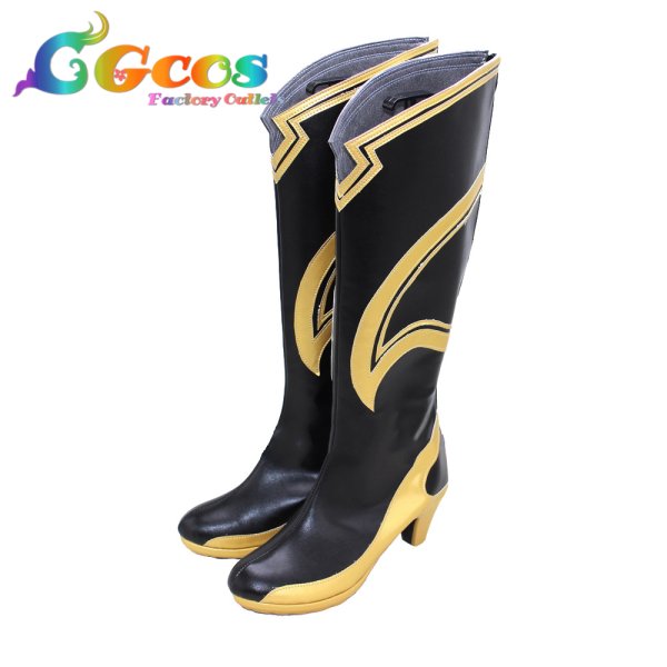 画像2: 刀剣乱舞 コスプレ靴 和泉守兼定 コスプレブーツ コスプレ衣装 (2)