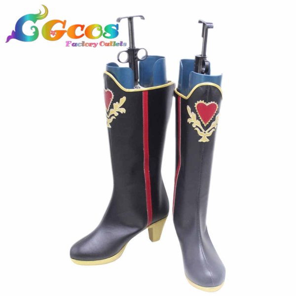 画像2: コスプレ靴 リドル・ローズハート R/マスカレードドレス コスプレブーツ コスプレ衣装 (2)