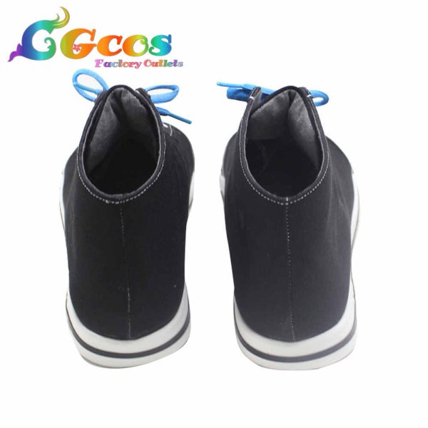 画像3: ブルーアーカイブ コスプレ靴 黒見セリカ コスプレブーツ コスプレ衣装 (3)