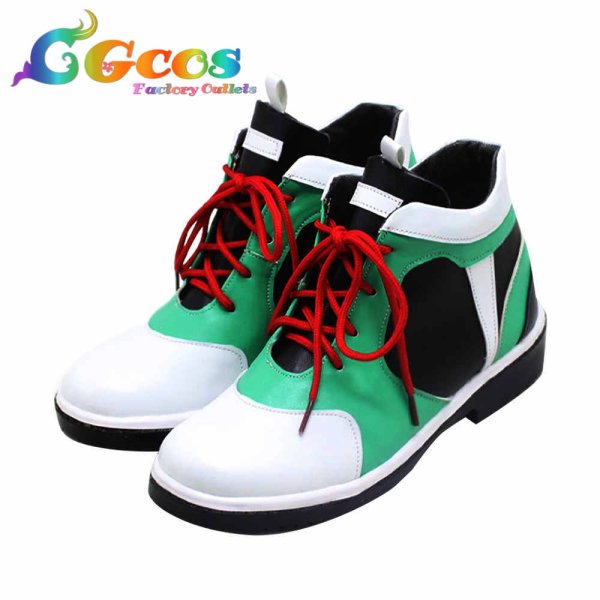 画像2: ブルーアーカイブ　コスプレ靴　杏山カズサ　コスプレブーツ　コスプレ衣装 (2)