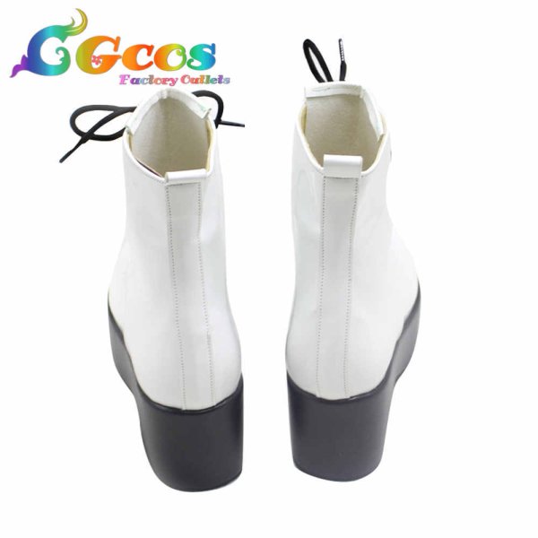 画像3: バーチャルYouTuber VTuber コスプレ靴 水無世燐央 コスプレブーツ コスプレ衣装 (3)