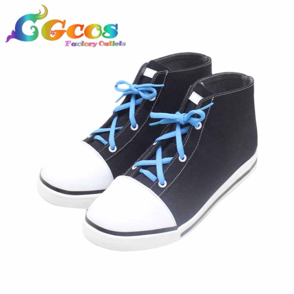 画像2: ブルーアーカイブ コスプレ靴 黒見セリカ コスプレブーツ コスプレ衣装 (2)