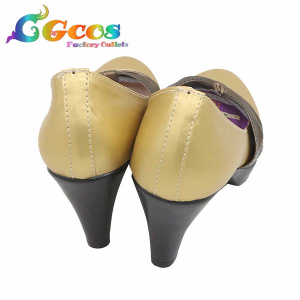 画像3: アズールレーン コスプレ靴 モナーク ブラック・ジェラード コスプレブーツ コスプレ衣装 (3)