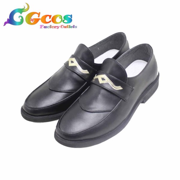 画像2: バーチャルYouTuber VTuber コスプレ靴 Doppio Dropscythe ドッピオ ドロップサイト コスプレブーツ コスプレ衣装 (2)