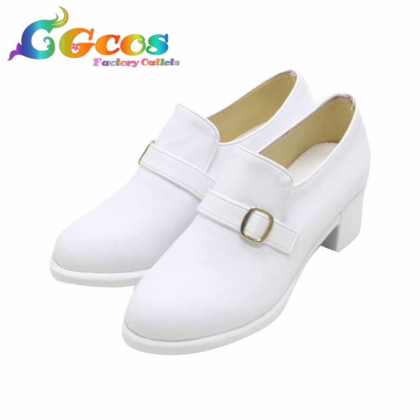 画像2: 魔法使いの約束 コスプレ靴 アーサー Arthur 1周年 1st Anniversary きみに花を、空に魔法を コスプレブーツ コスプレ衣装 (2)