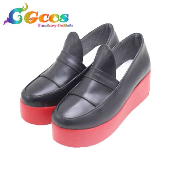 画像2: ブルーアーカイブ コスプレ靴 静山マシロ コスプレブーツ コスプレ衣装 (2)