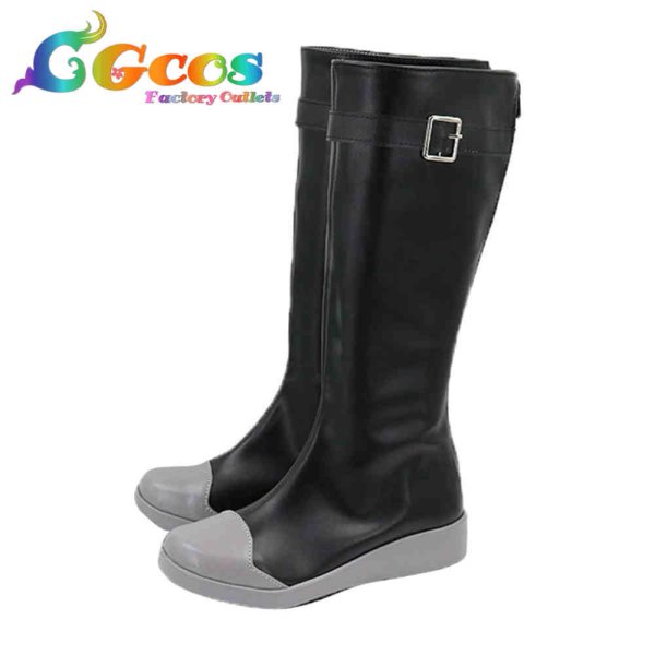 画像2: ラブライブ!虹ヶ咲学園スクールアイドル同好会 コスプレ靴 モダンフルール衣装編 天王寺璃奈 コスプレブーツ コスプレ衣装 (2)