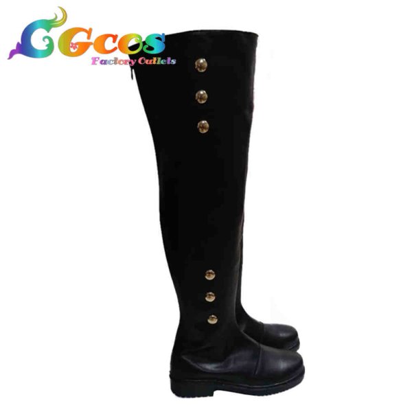 画像3: 終わりのセラフ コスプレ靴 百夜ミカエラ コスプレブーツ コスプレ衣装 (3)