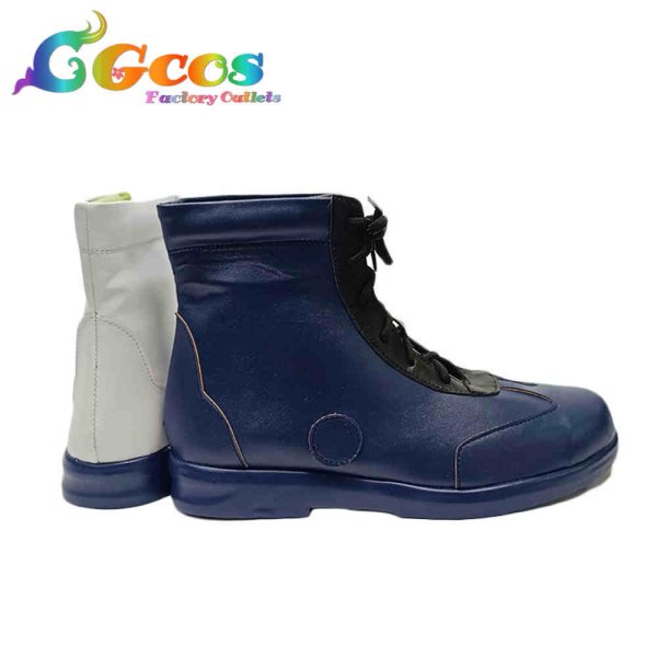 画像2: ウマ娘プリティーダービー コスプレ靴 メジロパーマー コスプレブーツ コスプレ衣装 (2)