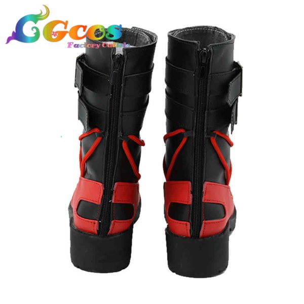 画像3: アイドリッシュセブン コスプレ靴 ダンスマカブル 九条天 コスプレブーツ コスプレ衣装 (3)