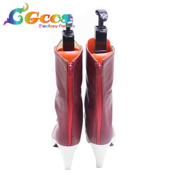 画像3: ソードアート・オンライン コスプレ靴 アスナ コスプレブーツ コスプレ衣装 (3)