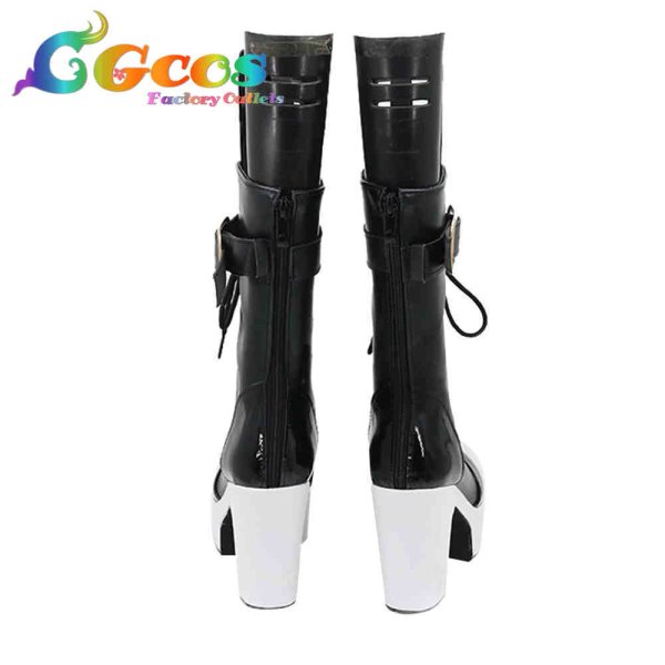 画像3: バーチャルYouTuber VTuber コスプレ靴 阿? アザ Aza ROZA新衣装 コスプレブーツ コスプレ衣装 (3)