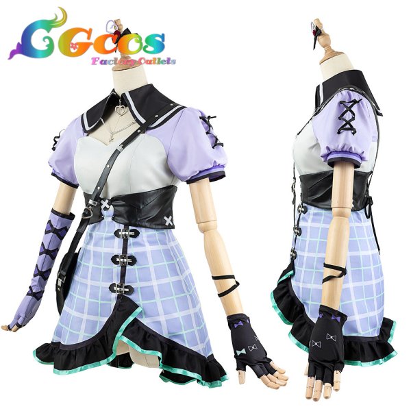 画像3: 「一部在庫あり」プロジェクトセカイ カラフルステージ!feat.初音ミク 何かが違う食卓 朝比奈まふゆ コスプレ衣装 (3)