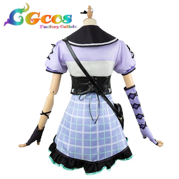 画像4: 「一部在庫あり」プロジェクトセカイ カラフルステージ!feat.初音ミク 何かが違う食卓 朝比奈まふゆ コスプレ衣装 (4)