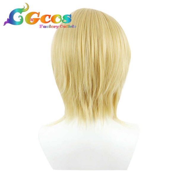 画像2: ファイアーエムブレム 風花雪月 ウィッグ ディミトリ=アレクサンドル=ブレーダッド コスプレ衣装 (2)