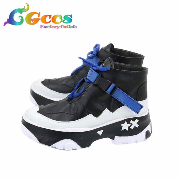 画像2: 無期迷途 Path to Nowhere コスプレ靴 コージ Crache コスプレブーツ コスプレ衣装 (2)