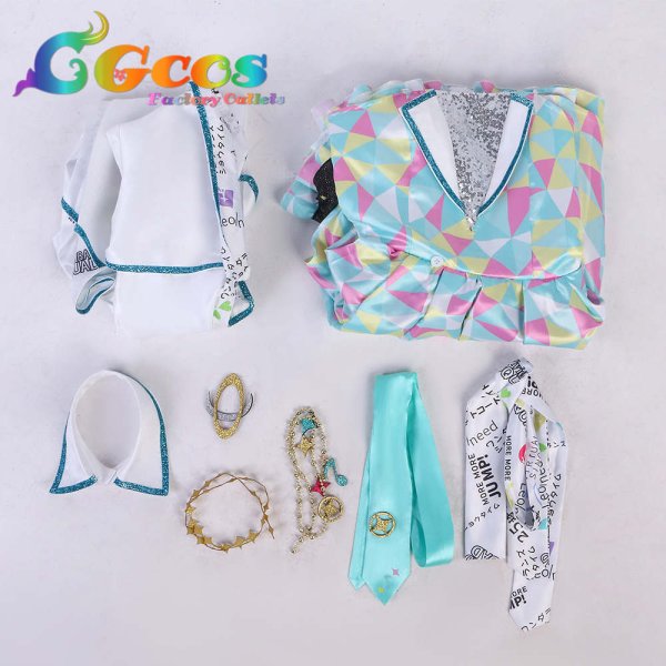 画像3: プロジェクトセカイ カラフルステージ!feat.初音ミク 初音ミク 2周年 Journey 小豆沢こはね 宵崎奏 コスプレ衣装 (3)