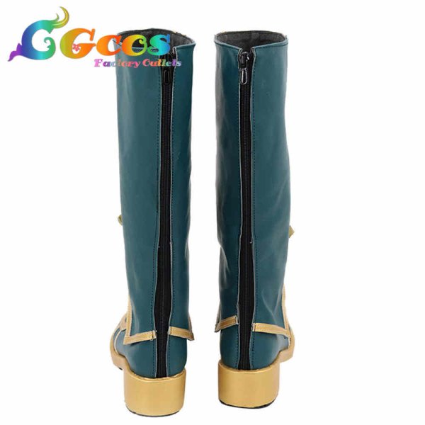 画像3: IdentityV 第五人格 コスプレ靴 曲芸師 マイク・モートン 夕暮れの宴 ハロウィンイベント コスプレブーツ コスプレ衣装 (3)