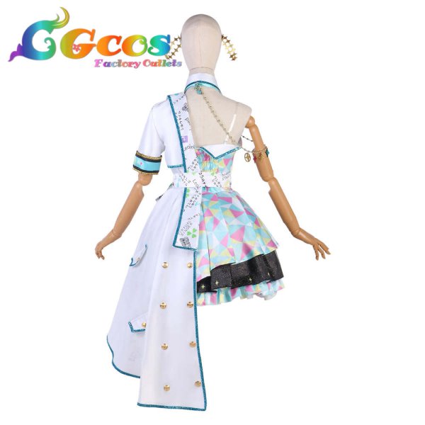 画像2: プロジェクトセカイ カラフルステージ!feat.初音ミク 初音ミク 2周年 Journey 小豆沢こはね 宵崎奏 コスプレ衣装 (2)