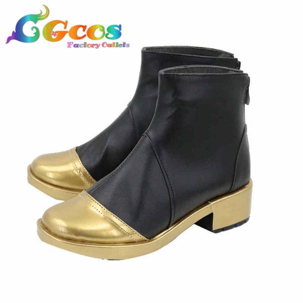 画像3: プロジェクトセカイ カラフルステージ!feat.初音ミク コスプレ靴 Showtime Ruler ショウタイム・ルーラー 神代類 コスプレブーツ コスプレ衣装 (3)