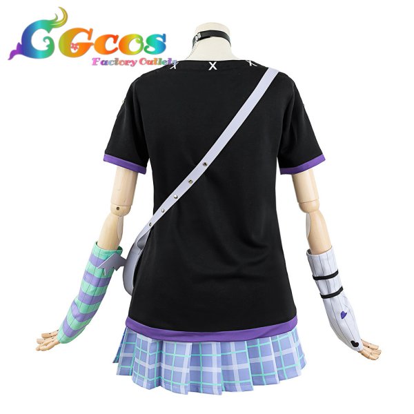 画像4: 「一部在庫あり」プロジェクトセカイ カラフルステージ!feat.初音ミク この街一番の専門店で 宵崎奏 コスプレ衣装 (4)