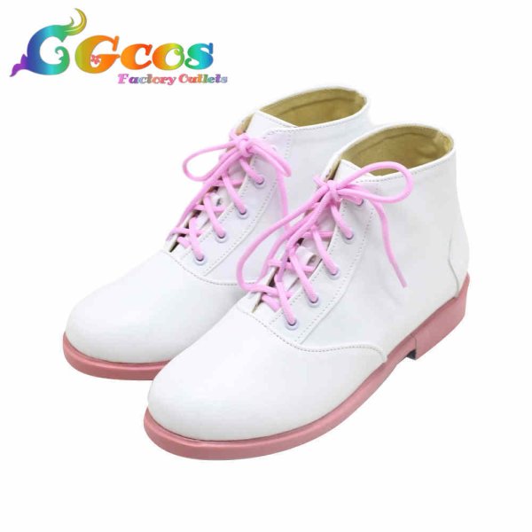 画像2: 世界樹の迷宮 コスプレ靴 メディック コスプレブーツ コスプレ衣装 (2)