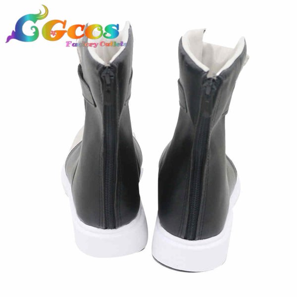 画像3: アークナイツ コスプレ靴 グレイ Greyy コスプレブーツ コスプレ衣装 (3)