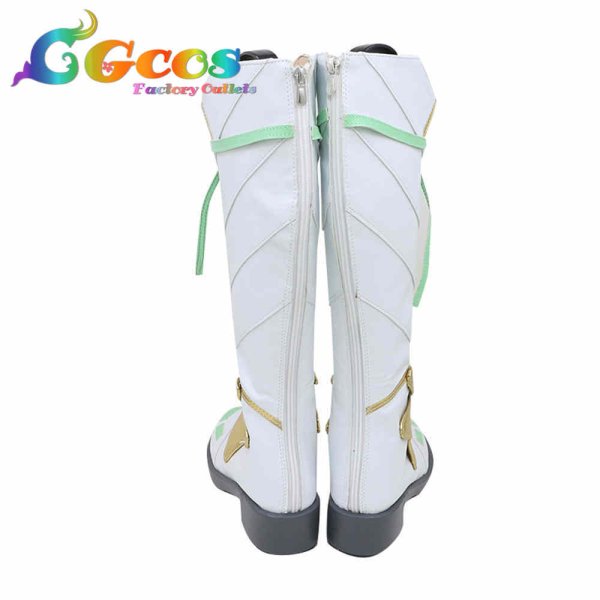 画像3: ゼノブレイド3 コスプレ靴 ミヤビ コスプレブーツ コスプレ衣装 (3)