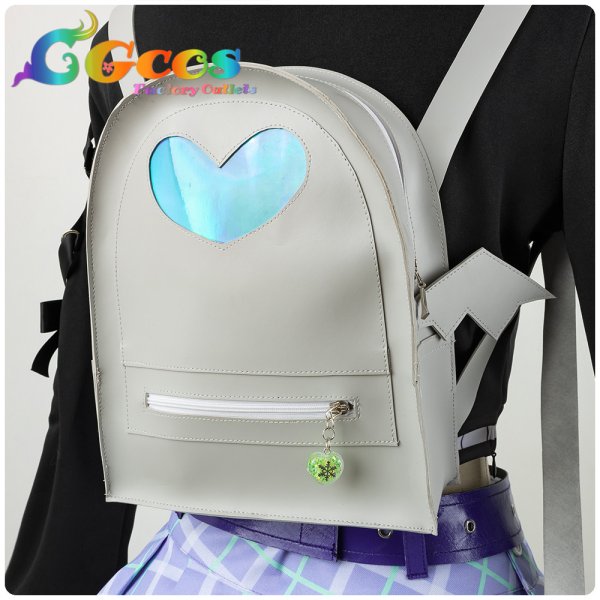 画像6: 「一部在庫あり」プロジェクトセカイ カラフルステージ! 25時、ナイトコードで。 描きたくなった表情 東雲絵名 コスプレ衣装 (6)