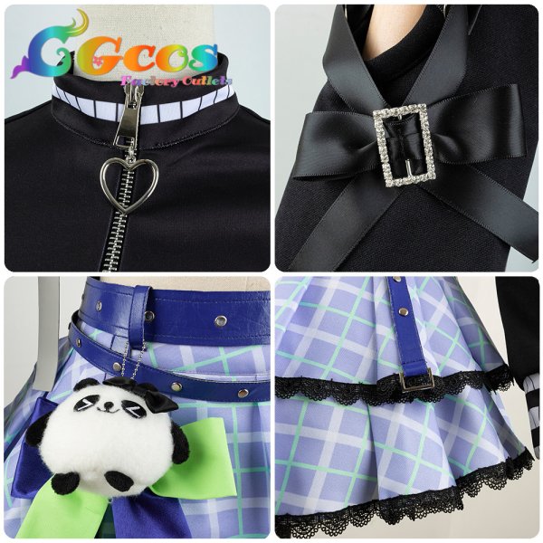 画像7: 「一部在庫あり」プロジェクトセカイ カラフルステージ! 25時、ナイトコードで。 描きたくなった表情 東雲絵名 コスプレ衣装 (7)