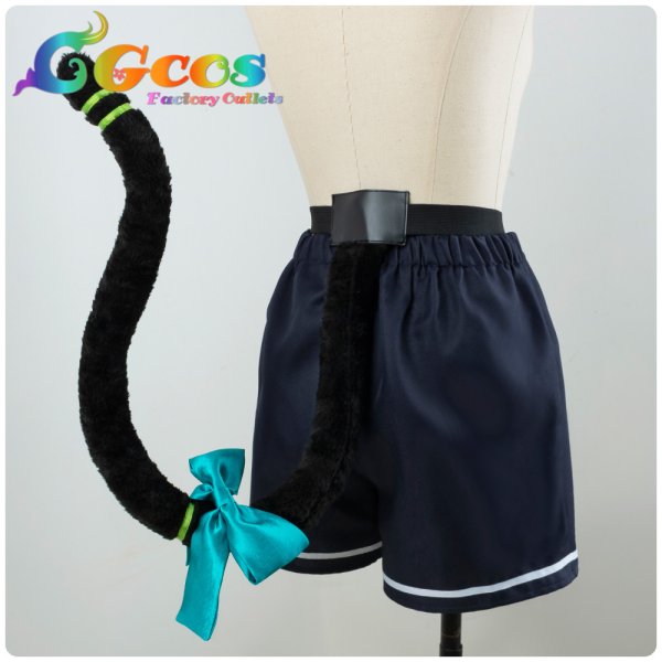 画像7: 「一部在庫あり」ブルーアーカイブ 才羽ミドリ コスプレ衣装 (7)