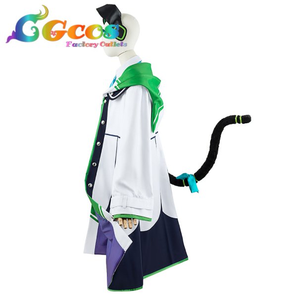 画像3: 「一部在庫あり」ブルーアーカイブ 才羽ミドリ コスプレ衣装 (3)