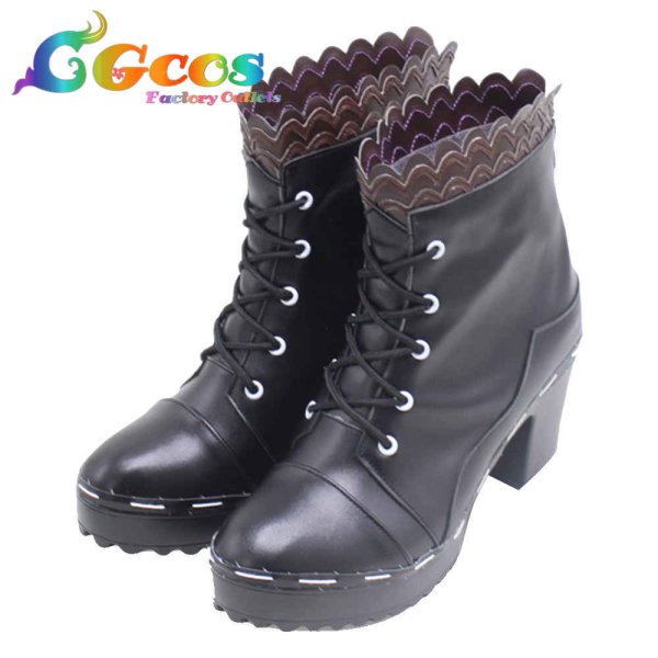 画像2: バーチャルYouTuber Vtuber コスプレ靴 星街すいせい 普段着風アイドル衣装 コスプレブーツ コスプレ衣装 (2)