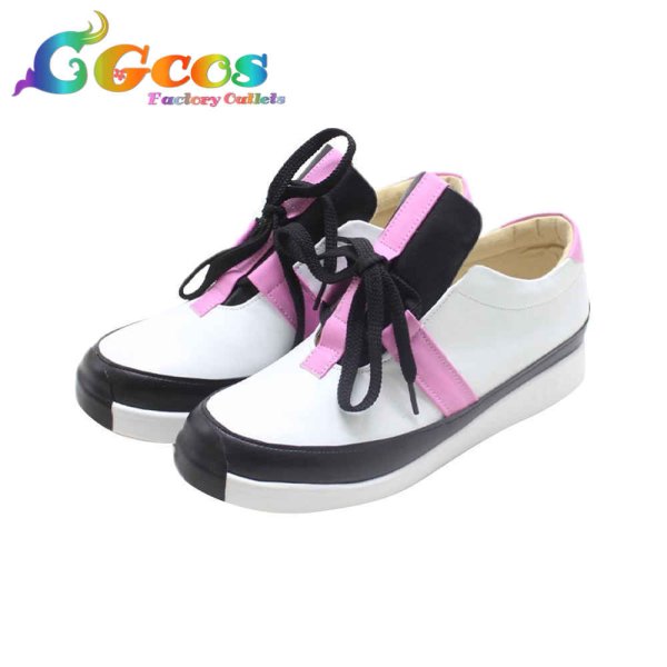 画像2: ウマ娘プリティーダービー コスプレ靴 ミホノブルボン 私服 コスプレブーツ コスプレ衣装 (2)