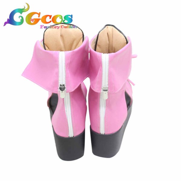 画像3: プロジェクトセカイ カラフルステージ!feat.初音ミク コスプレ靴 小豆沢こはね Beat Eater コスプレブーツ コスプレ衣装 (3)