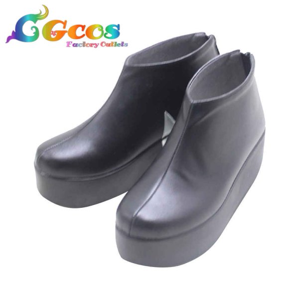 画像2: プロジェクトセカイ カラフルステージ!feat.初音ミク コスプレ靴 何かが違う食卓 朝比奈まふゆ コスプレブーツ コスプレ衣装 (2)