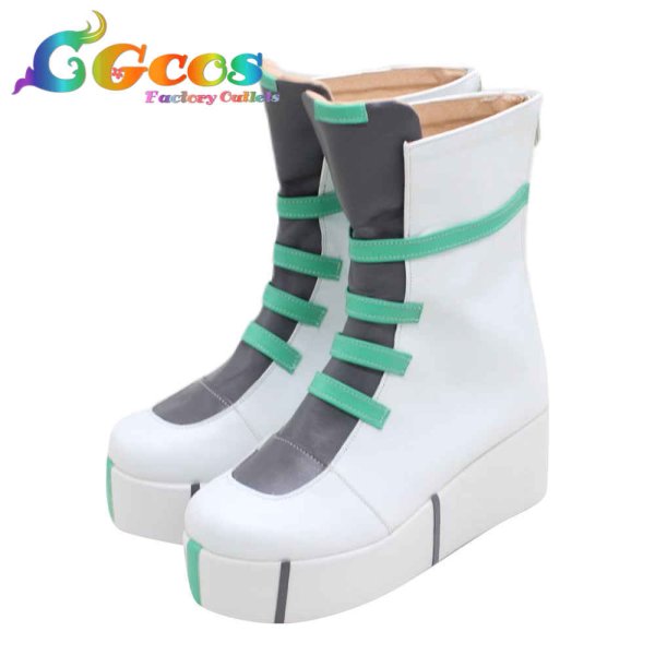 画像2: ヴァロラント VALORANT コスプレ靴 ジェット Jett コスプレブーツ コスプレ衣装 (2)