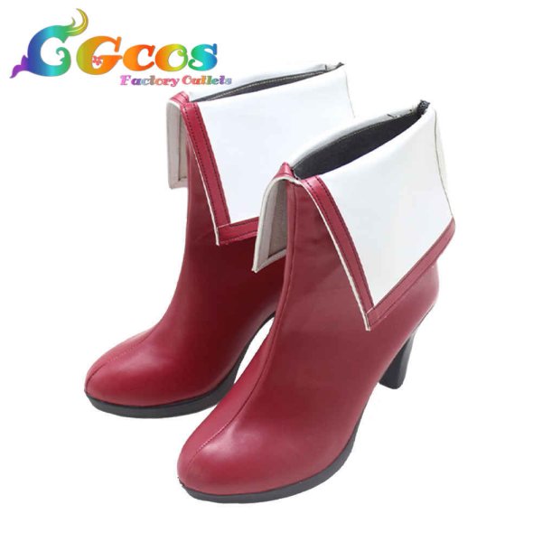 画像2: 境界の彼方 コスプレ靴 6話「約束の絆」妖夢討伐隊 栗山未来 コスプレブーツ コスプレ衣装 (2)