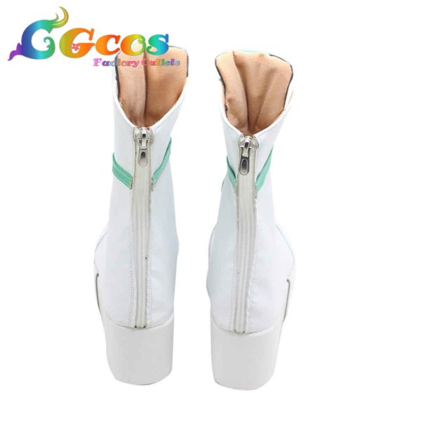 画像3: ヴァロラント VALORANT コスプレ靴 ジェット Jett コスプレブーツ コスプレ衣装 (3)