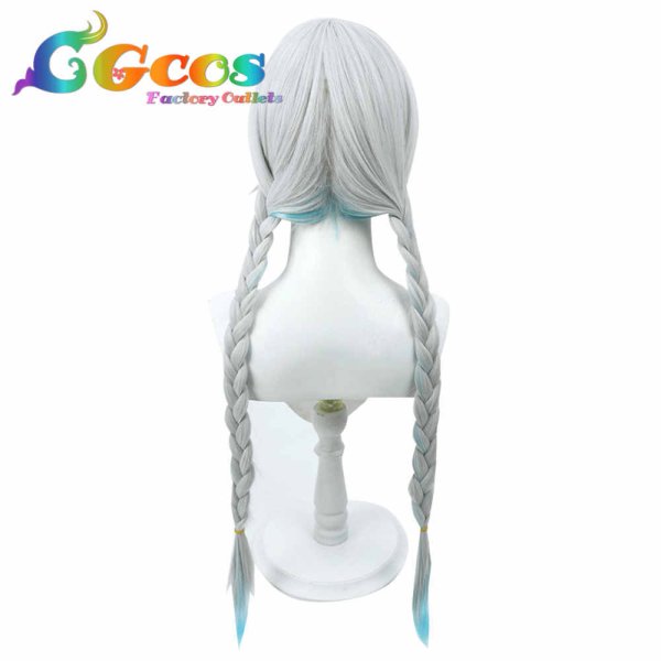画像2: ブルーアーカイブ　ウィッグ　中務キリノ　コスプレ衣装 (2)
