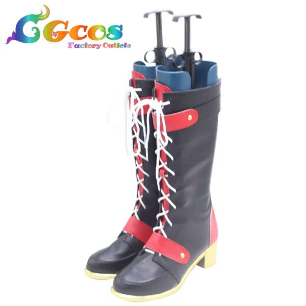 画像2: あんさんぶるスターズ! コスプレ靴 風早巽 Fantasy?トランプ in UNDERLAND コスプレブーツ コスプレ衣装 (2)