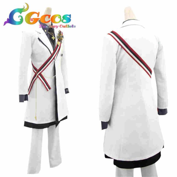 画像2: バーチャルYouTuber Vtuber ChroNoiR アイドル衣装 葛葉 くずは 叶 かなえ コスプレ衣装 (2)