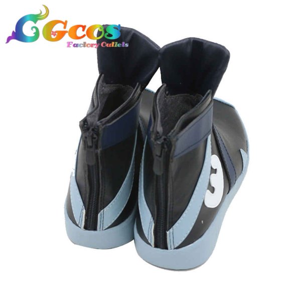 画像3: ヴァロラント VALORANT コスプレ靴 ジェット Jett コスプレブーツ コスプレ衣装 (3)