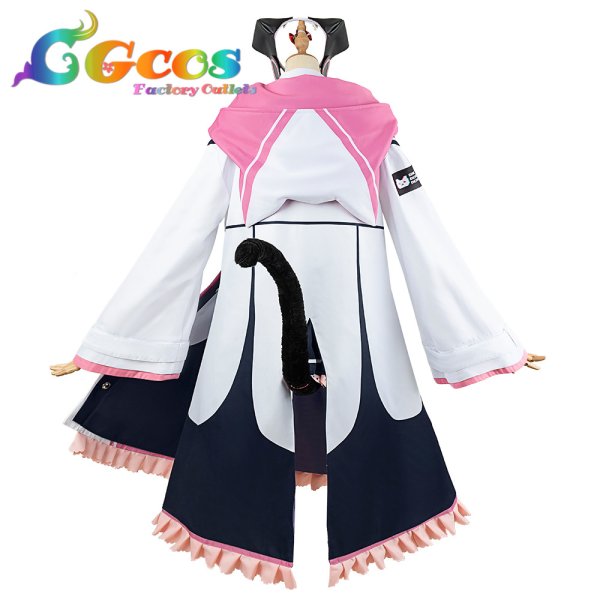 画像4: 「一部在庫あり」ブルーアーカイブ 才羽モモイ コスプレ衣装 (4)