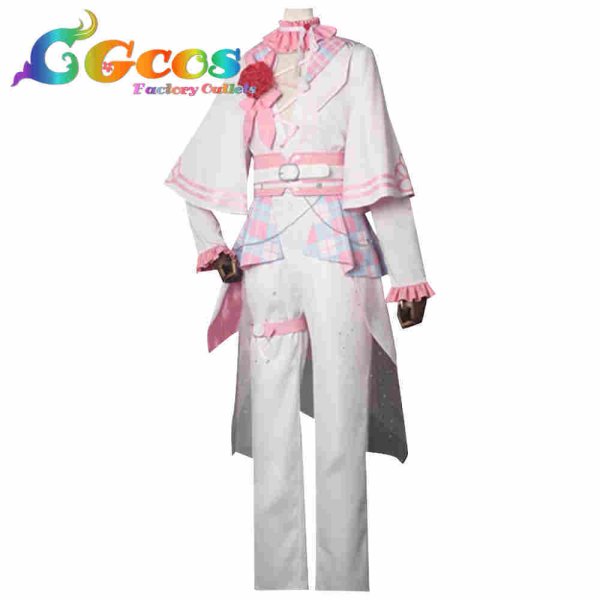 画像9: あんさんぶるスターズ! サンリオコラボ 礼瀬マヨイ 椎名ニキ 桜河こはく 天城一彩 コスプレ衣装 (9)